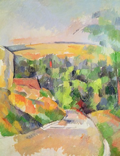 Le Virage dans la route, 1900-06 - Paul Cézanne